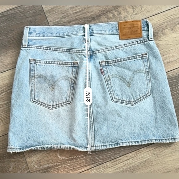 Levi’s Icon Denim Mini Skirt - size 27 - Picture 6 of 6